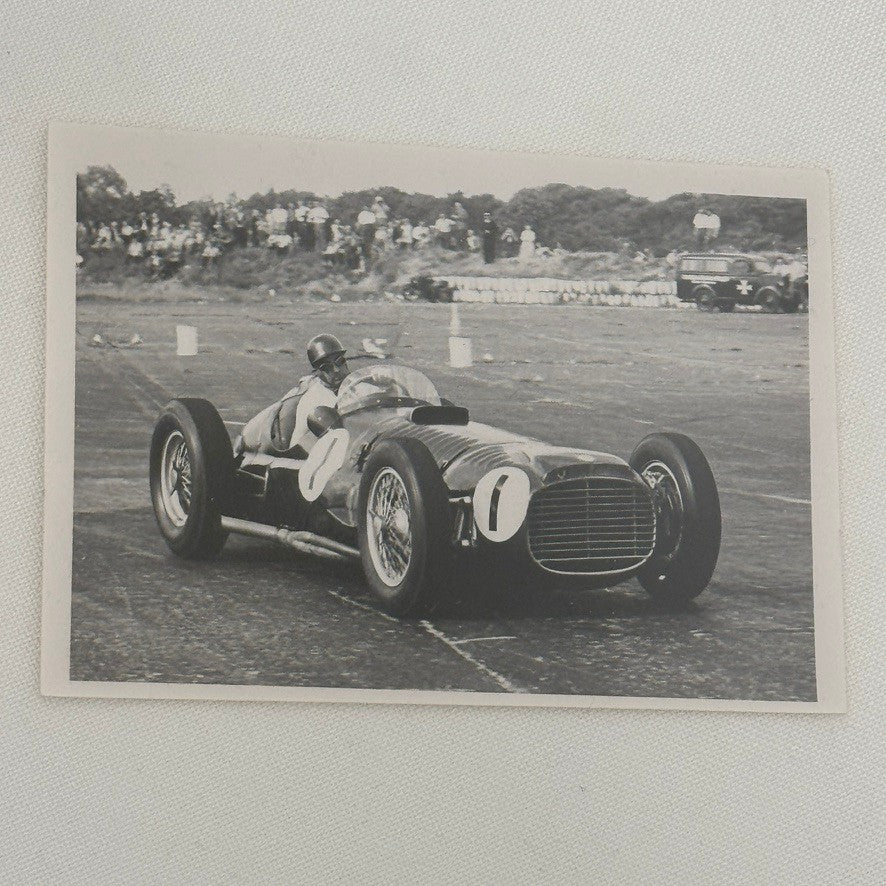 Vintage Racing Photo BRM V16 Car Ken Wharton 1954 Modern Print