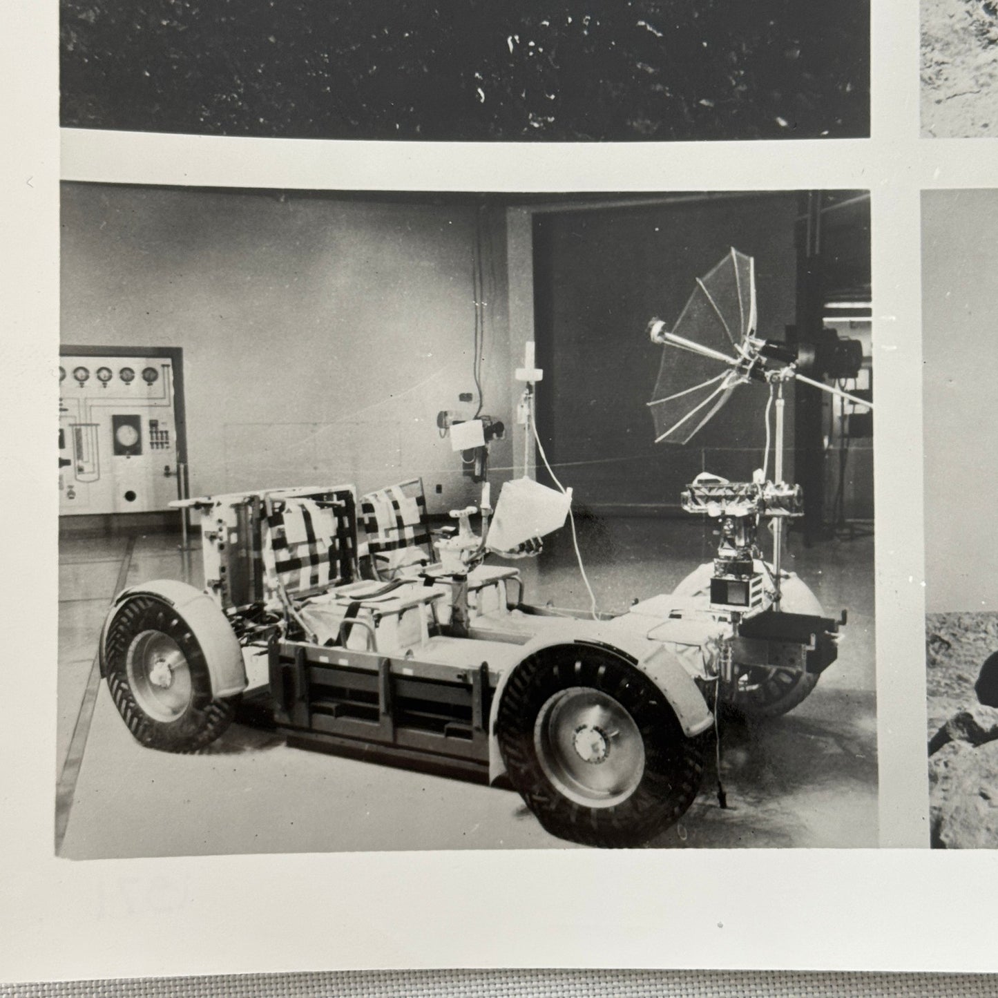 General Motors GM Space Lunar Roving Vehicles Moon Rover Press Photo Photograph