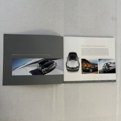 2006 Mercedes Benz SL Class Sales Brochure Catalog SL500 SL600 SL 55 AMG 500 600