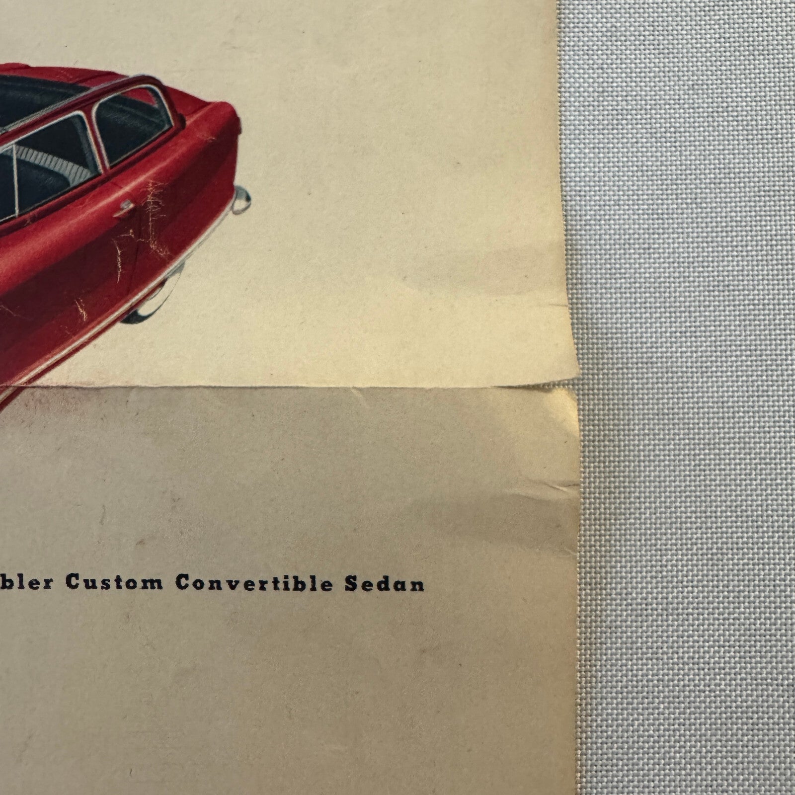 1952 Nash Car Sales Brochure Catalog Nash Ambassador Rambler Statesman