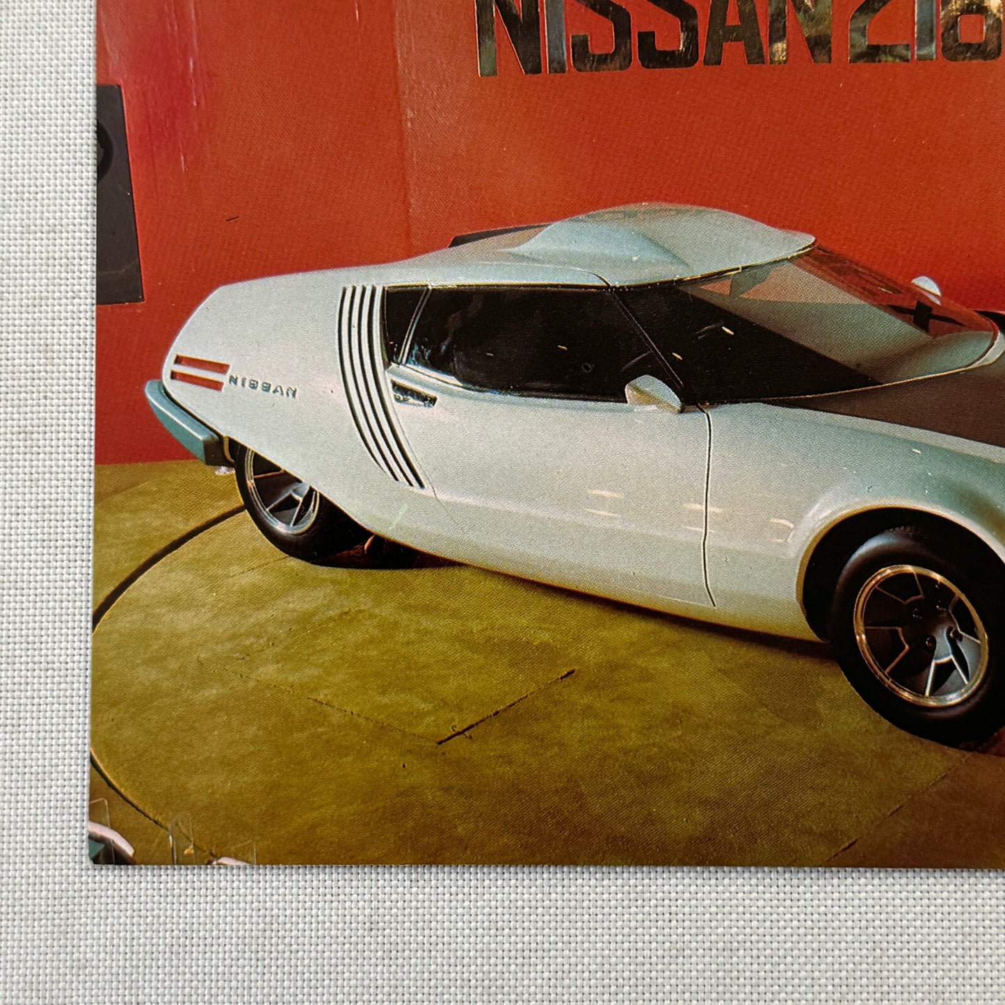 Nissan 216X Concept Car Postcard Post Card JDM Japanese Domestic Market