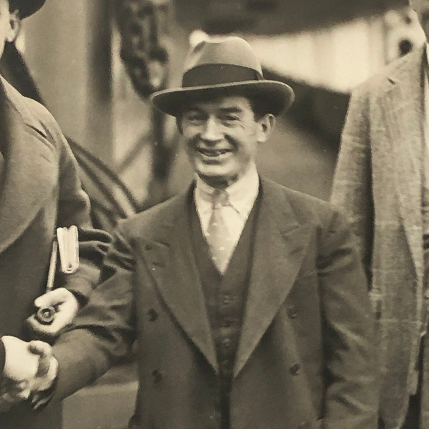 Press Photo Photograph Horse Racing Jockey Steve Donoghue Sails on Ship 1933