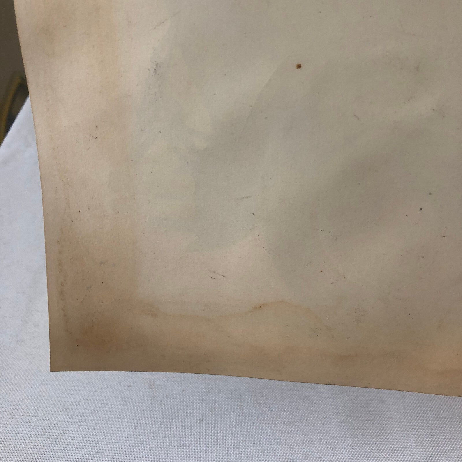 Antique Automobile Car Illustration Art Signed and Dated 1929