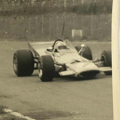 Vintage Grand Prix Racing Car Driver Photo Photograph Print 
