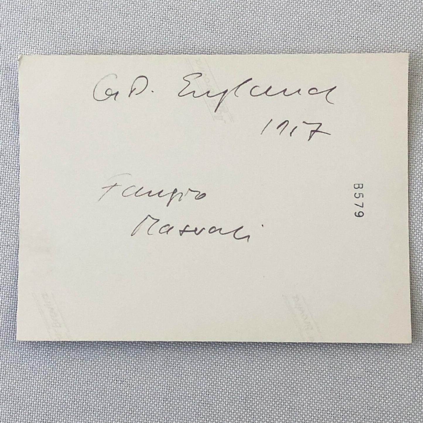 Juan Manuel Fangio Racing Photo Photograph 1957 British Brand Prix Maserati Car