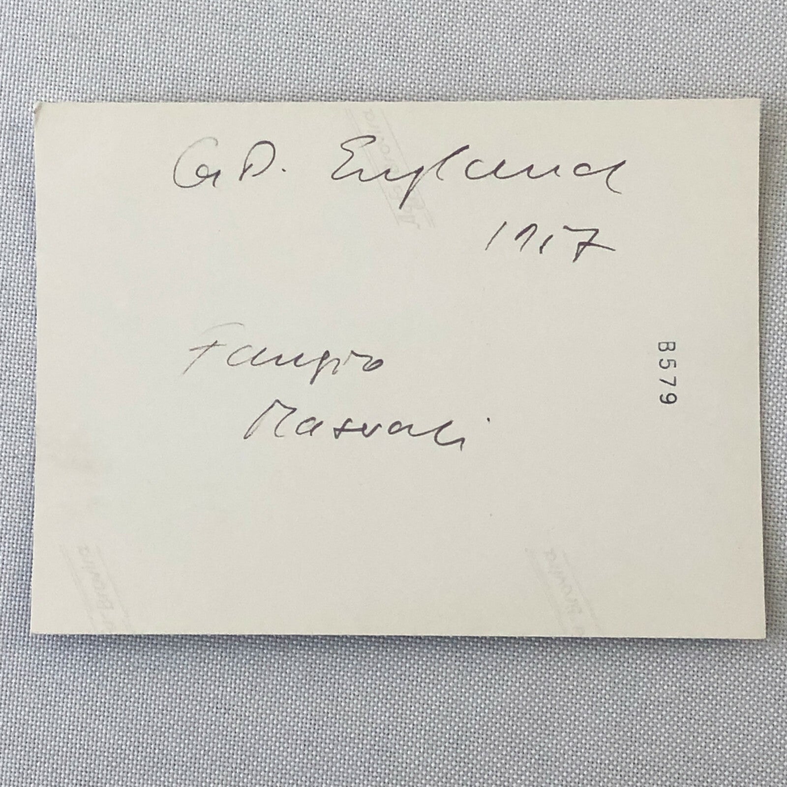 Juan Manuel Fangio Racing Photo Photograph 1957 British Brand Prix Maserati Car