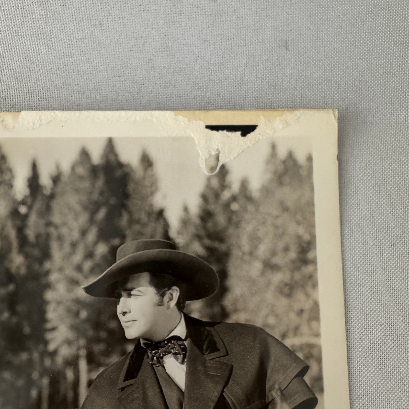 Vintage Movie Still Press Photo Photograph Western Movie Unidentified Actors