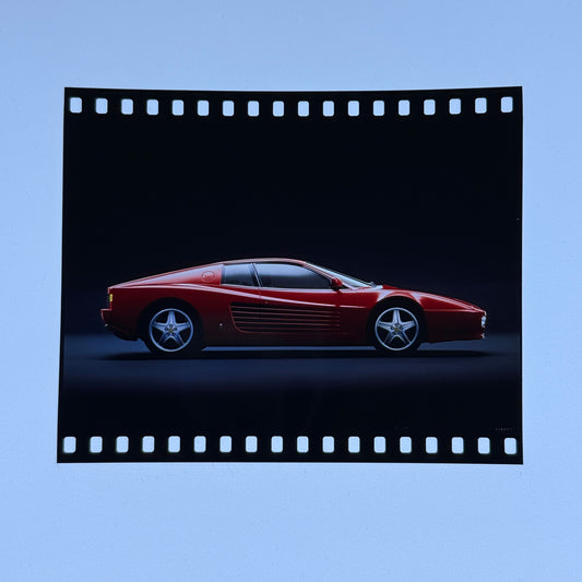 Ferrari 512TR 512 TR Film Photo Image Testarossa