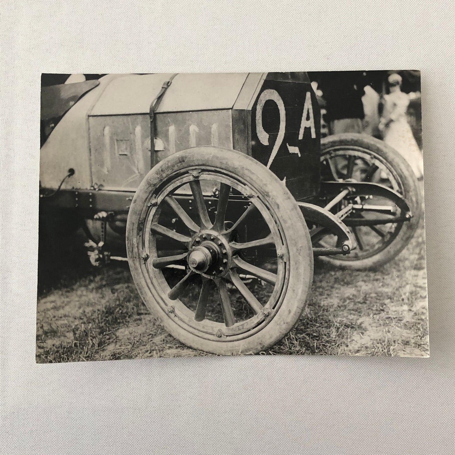 Vintage Fiat Racing Car Photo Photograph Print - Tag REA22-E2