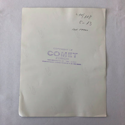 Vintage Pat Carlsson Moss Rally Racing Driver Photo Photograph with Horse 