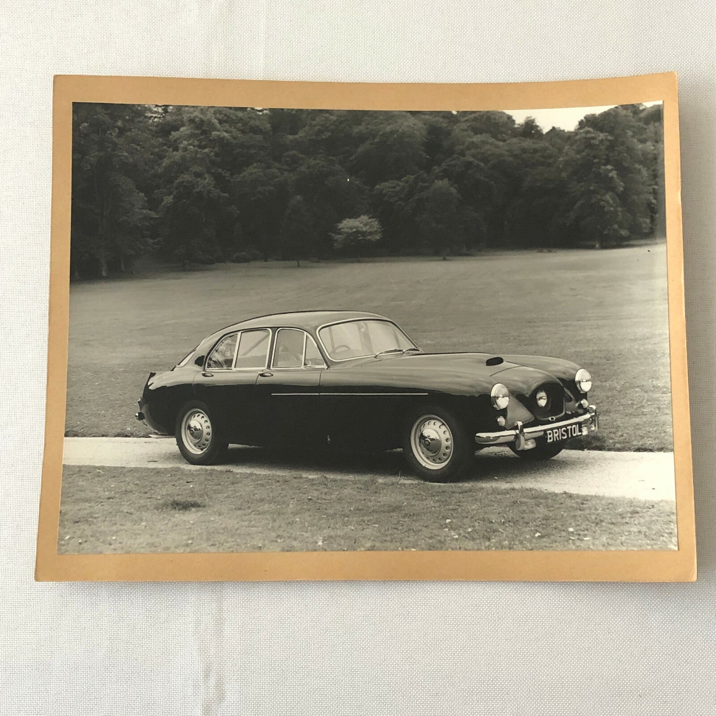 Vintage Bristol 405 Car Photo Photograph 1957