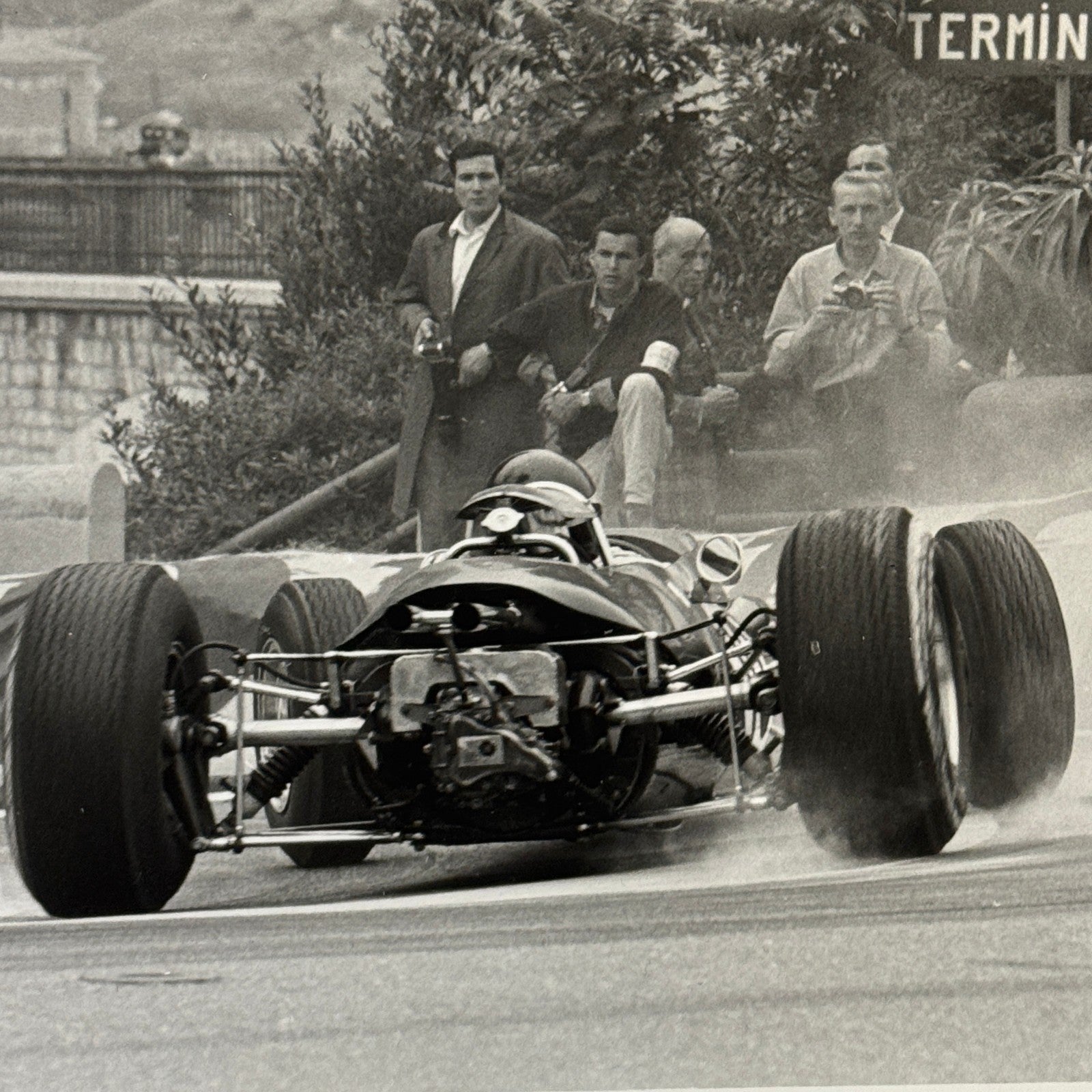 Vintage Racing Photo Photograph 1965 Monaco Grand Prix Race Autocar Magazine