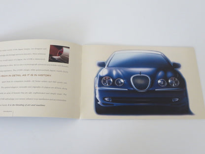 Jaguar S Type Sales Brochure Catalog S-Type S Type 