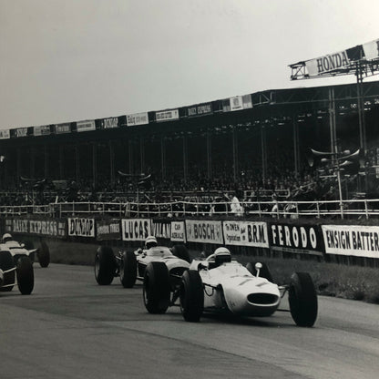 1965 British Grand Prix Silverstone Car Racing Photo Photograph Bernard Cahier