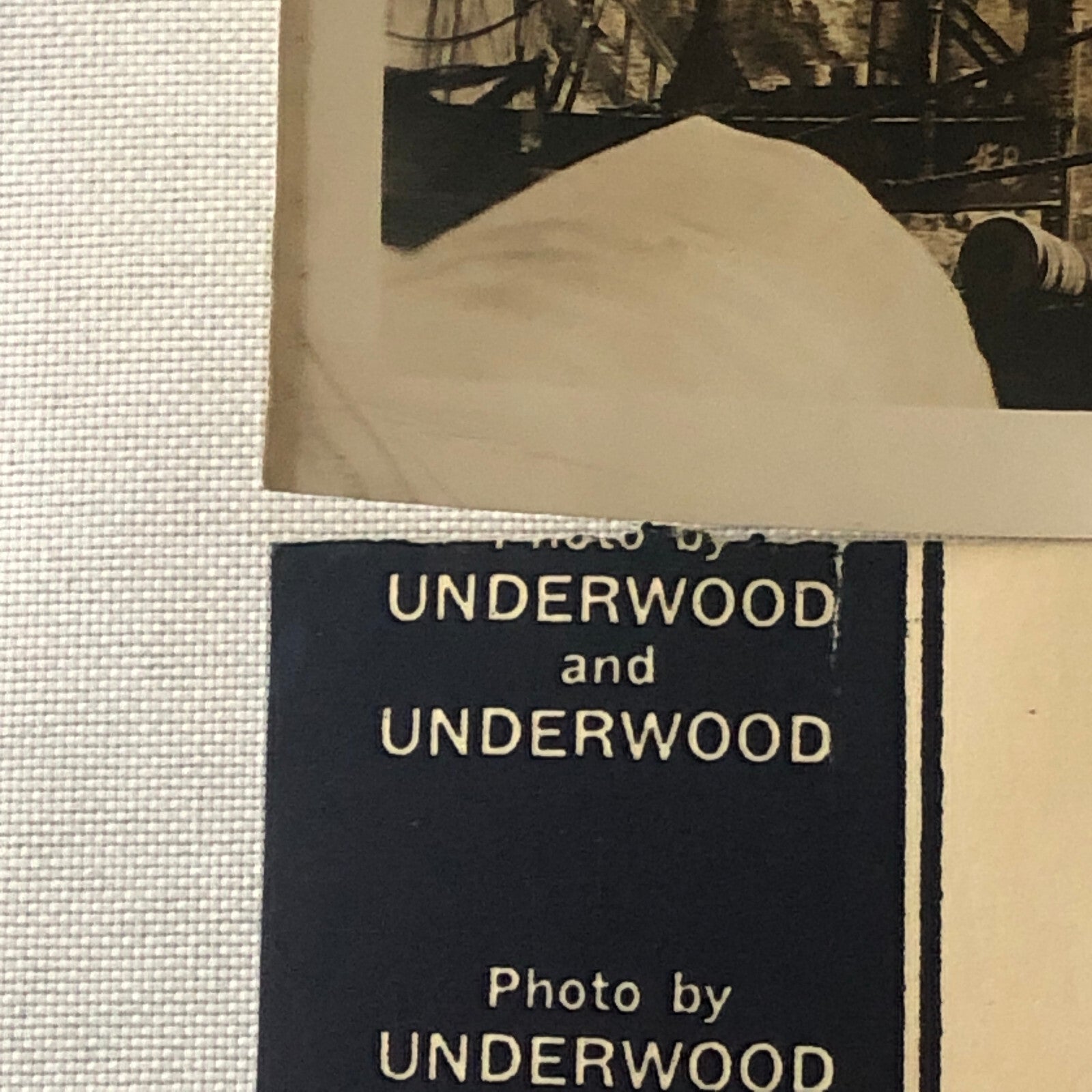 Press Photo Photograph Washington Archive Building Construction Machines 1932