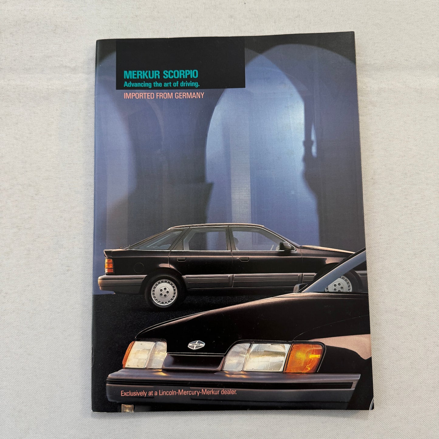 Merkur Scorpio Car Sales Brochure Catalog Advertising