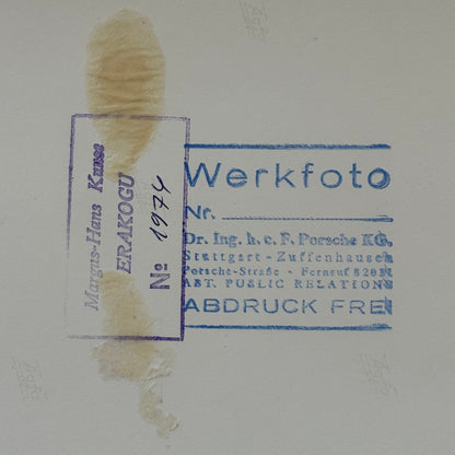 Porsche 935 Martini Racing Car Vintage Photo Photograph Print