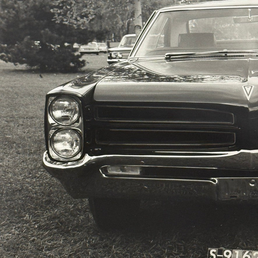 Vintage 1966 Pontiac Executive Hardtop Car Automobile Photo Photograph Print