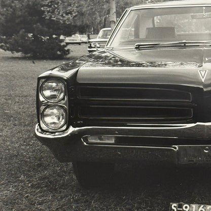 Vintage 1966 Pontiac Executive Hardtop Car Automobile Photo Photograph Print