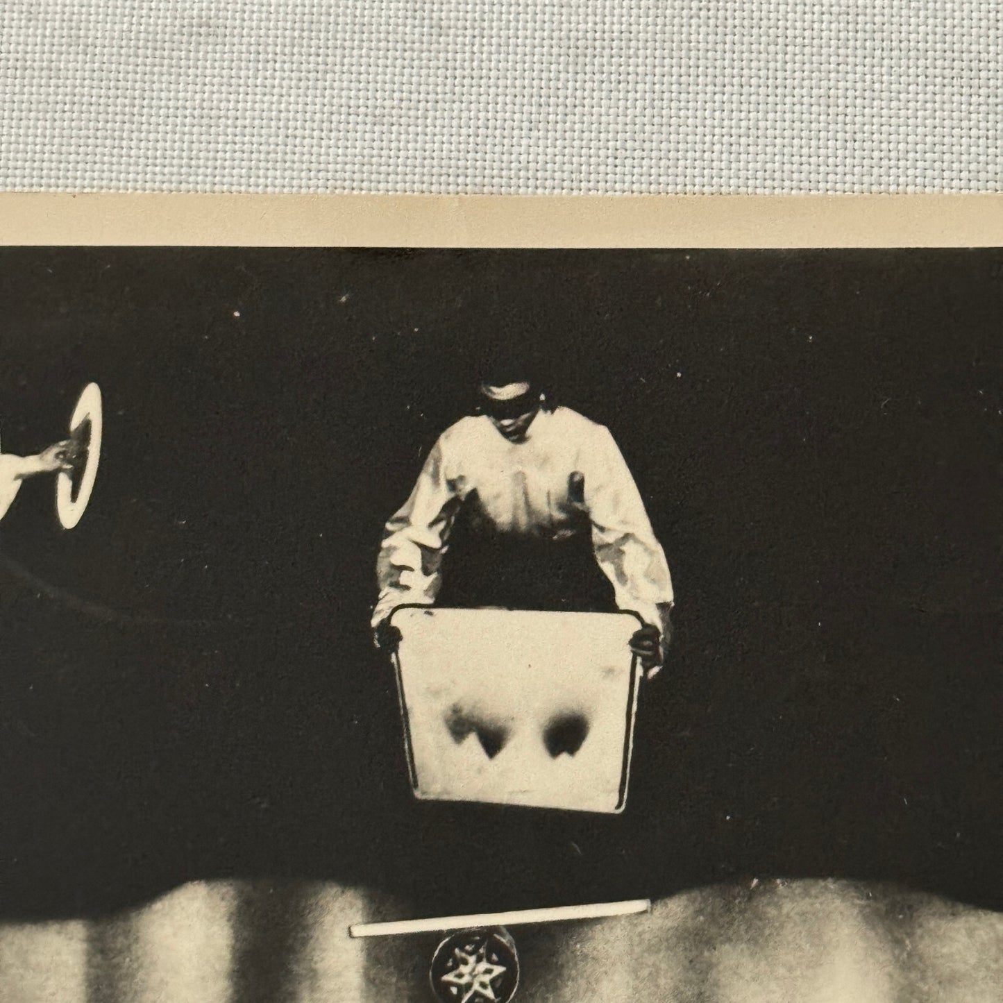 Vintage Circus Juggling Acrobat Act Fred Wolmin and Partner Photo Photograph