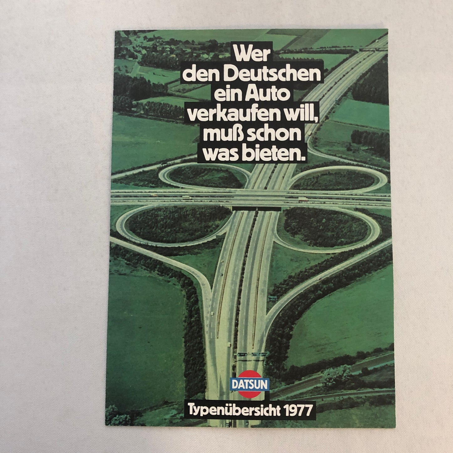 1977 Nissan Car Sales Brochure GERMAN TEXT 260Z 260 Z 200 Cherry 180 160 120 +