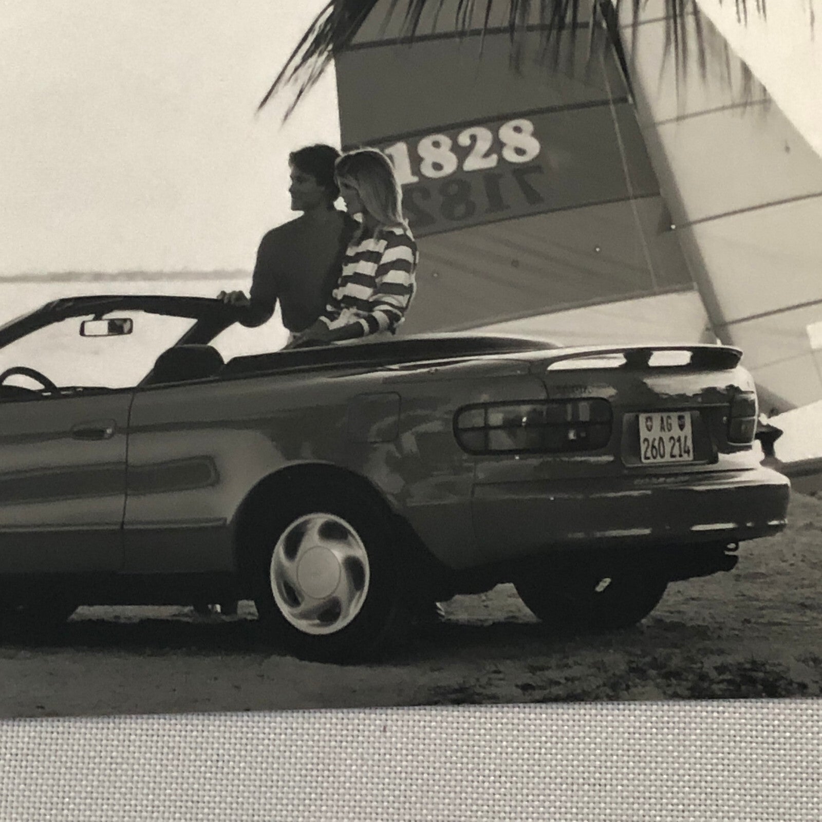 Toyota Celica 2.0 GTi Cabriolet Convertible Car Factory Press Photo Photograph