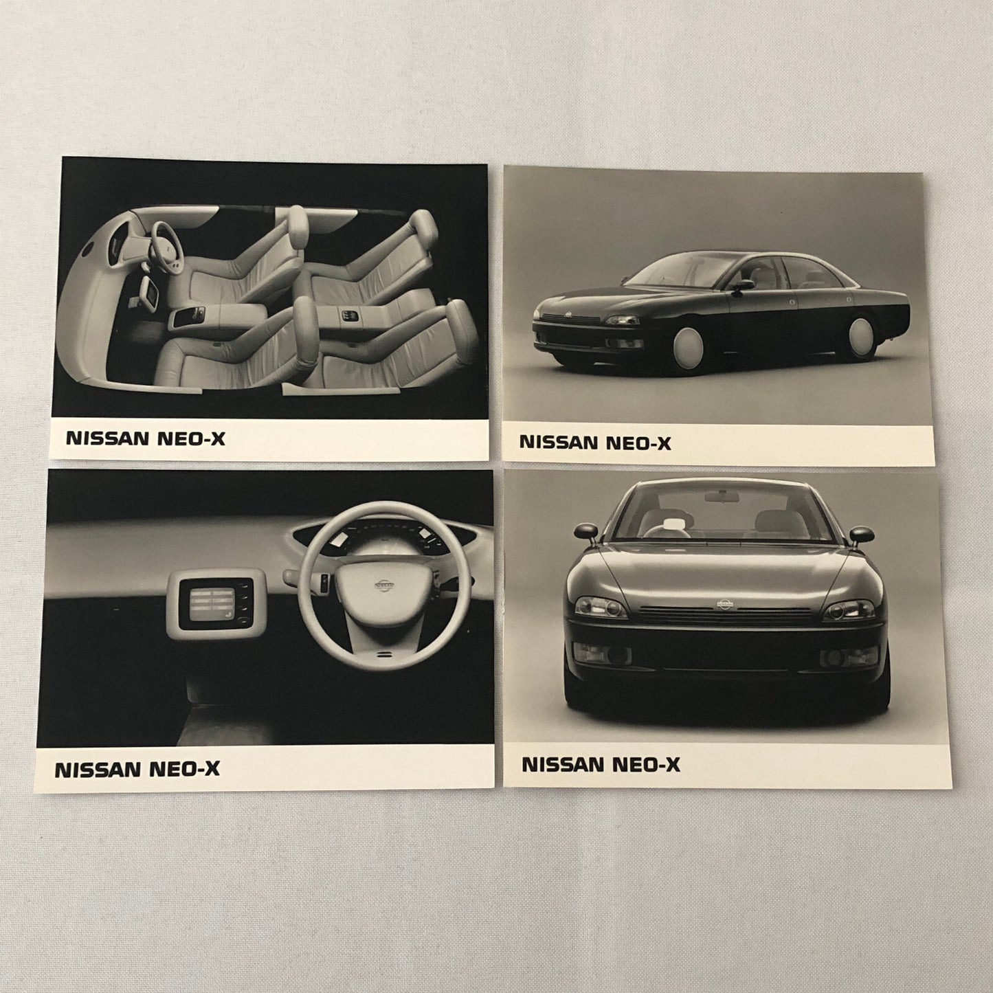 Nissan NEO-X  Concept Car Factory Press Photo Photograph Lot of 4 NEO X NEOX