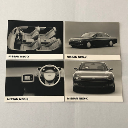 Nissan NEO-X  Concept Car Factory Press Photo Photograph Lot of 4 NEO X NEOX