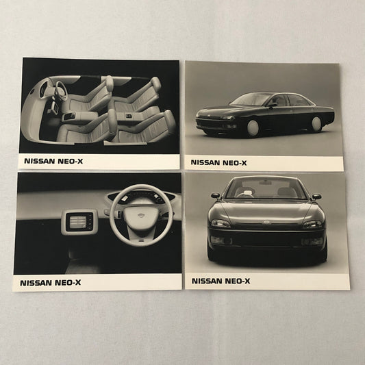 Nissan NEO-X  Concept Car Factory Press Photo Photograph Lot of 4 NEO X NEOX