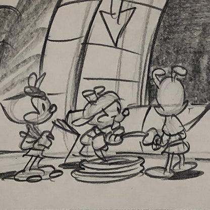 ANIMANIACS Animation Storyboard Illustration Drawing Sketch Art Story Board