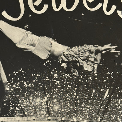 Vintage Circus Performer Photo Photograph Acrobatic Roller Skating Skate Act