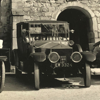 Antique Car Photo Photograph Print - Rolls Royce + 1970s Auction or Event ? 