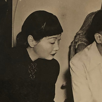 Vintage Postcard Post Card Anna May Wong Ella Raines Chingwah Lee Signed 