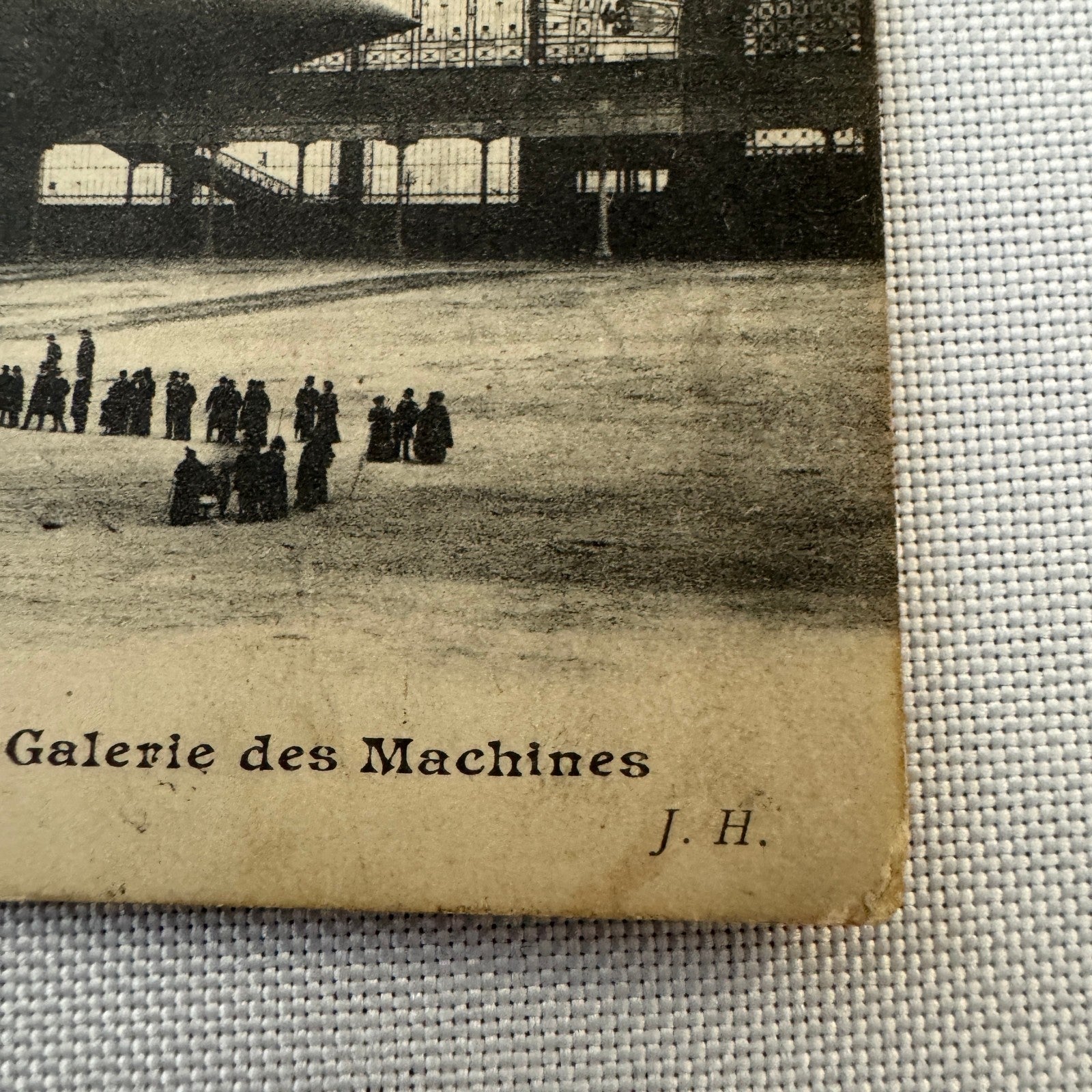 Vintage Zeppelin Airship Dirigible Postcard Post Card French Lebaudy Le Jaune