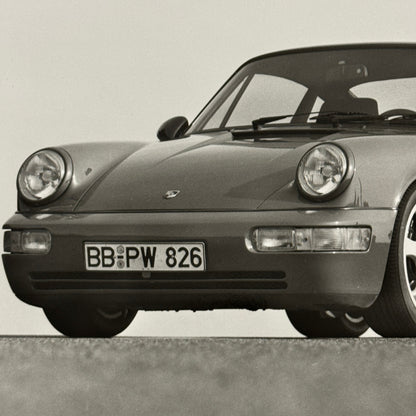 Porsche 911 Carrera RS Car Factory Press Photo Photograph Print Vintage