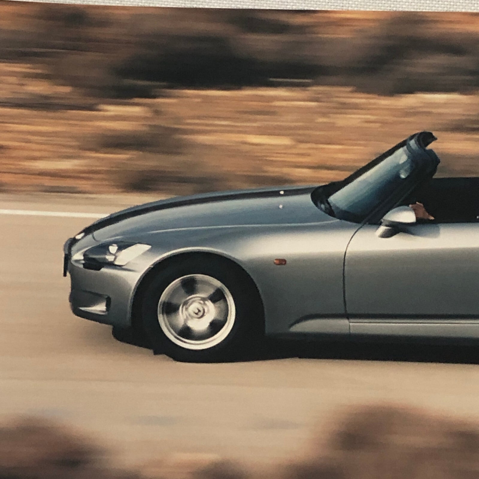1999 Honda S2000 Roadster Car Factory Press Photo Photograph