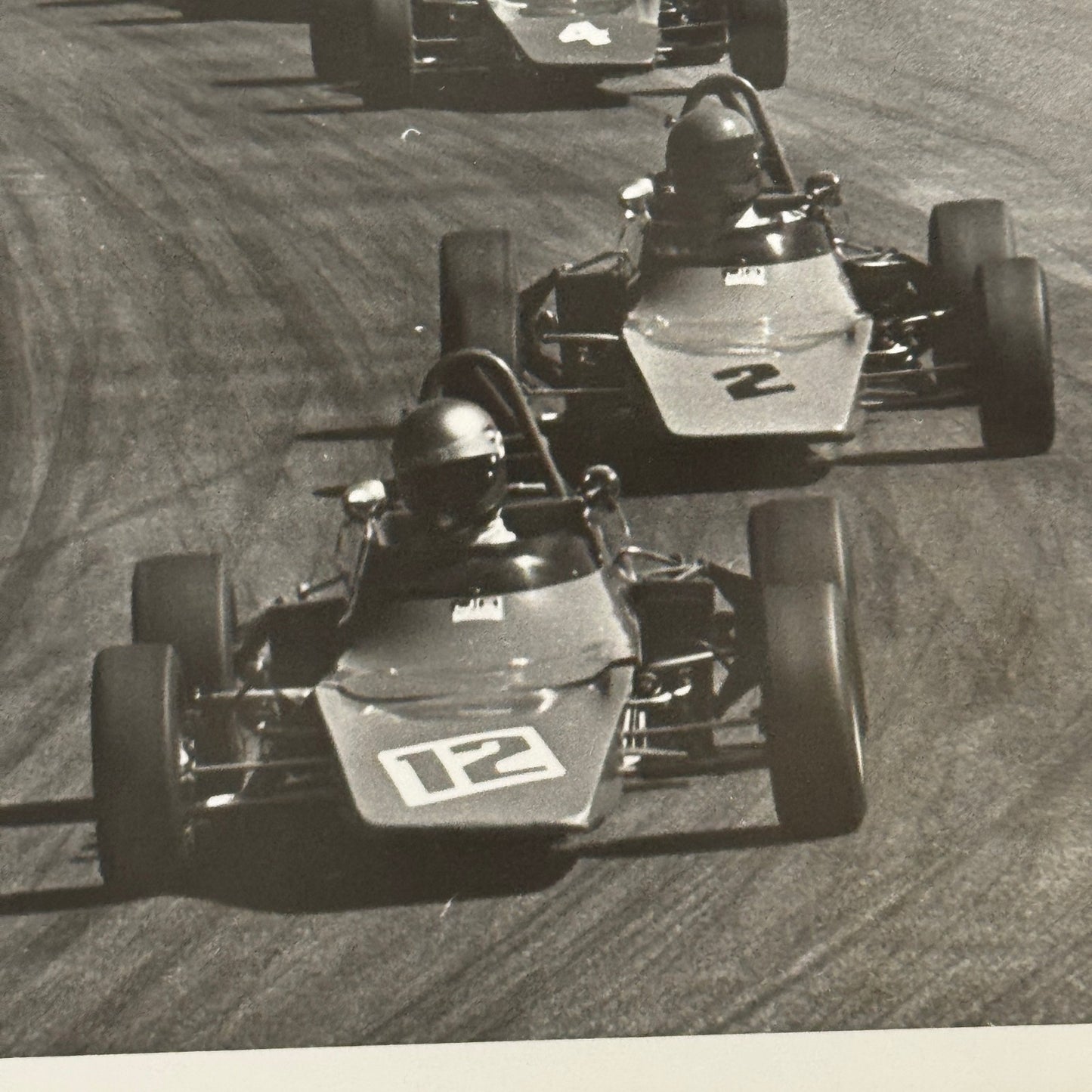 Vintage Car Racing Photo Circuit Mont Tremblant Quebec Photograph
