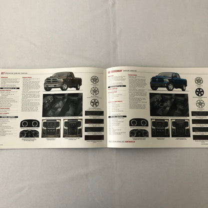 2018 Dodge Ram Pickup Truck Sales Brochure Catalog Big Horn Harvest Rebel ST +