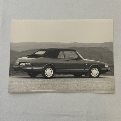 1988 Saab Press Kit Brochure Photos Saab 900 Turbo Cabriolet Convertible GERMAN