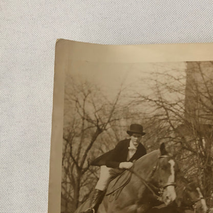 Press Photo Photograph Show Horse Jumping Fort Myer 1932