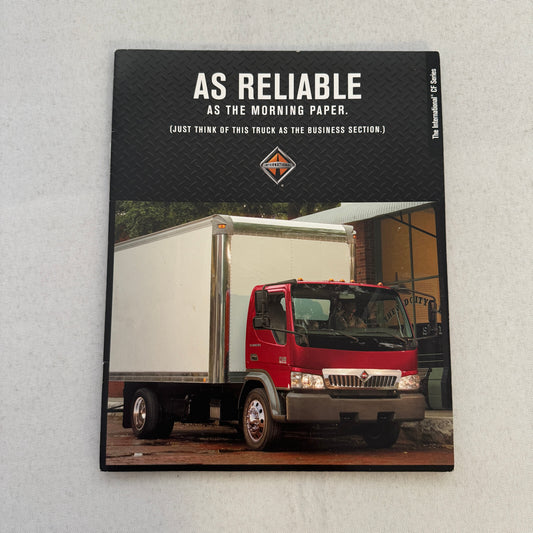 International Truck CF Series Sales Brochure Catalog Advertising 2004