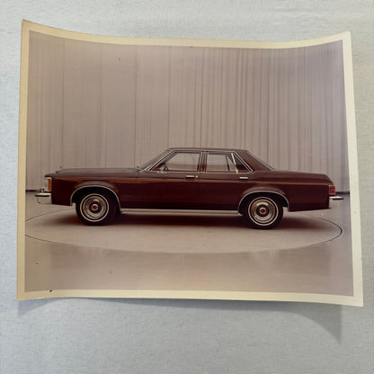 1975 Ford Granada Sedan Car Photo Photograph Print Vintage