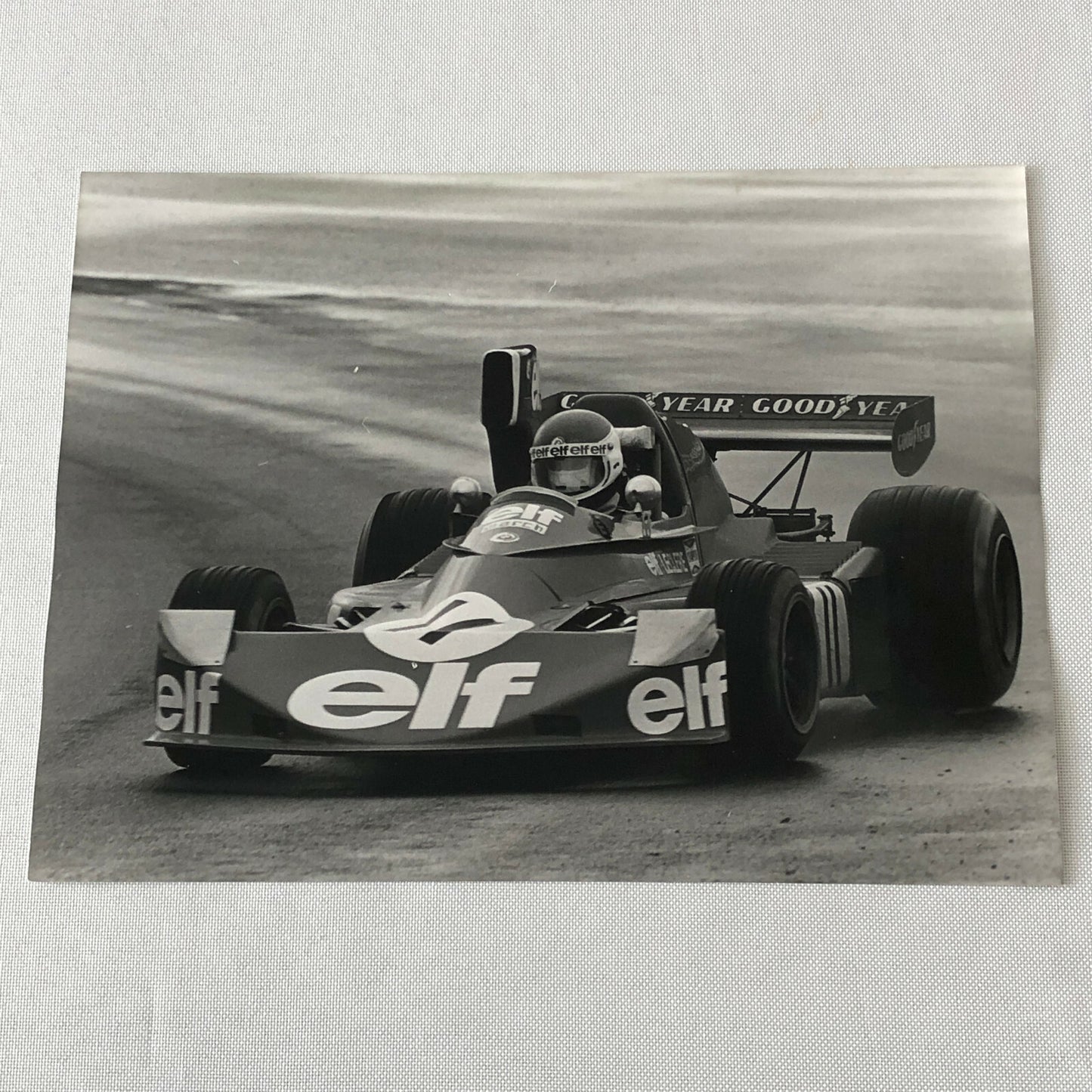 Vintage 1975 Formula 2 F2 Racing Photo Photograph Estoril Michel LeClere ELF 