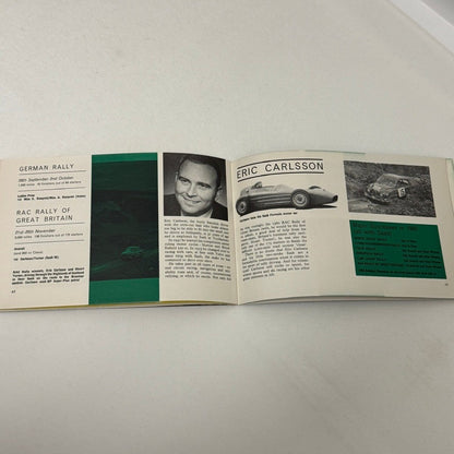 1960 BP Racing Brochure Grand Prix Formula 2 Stirling Moss Mike Hailwood Bike +