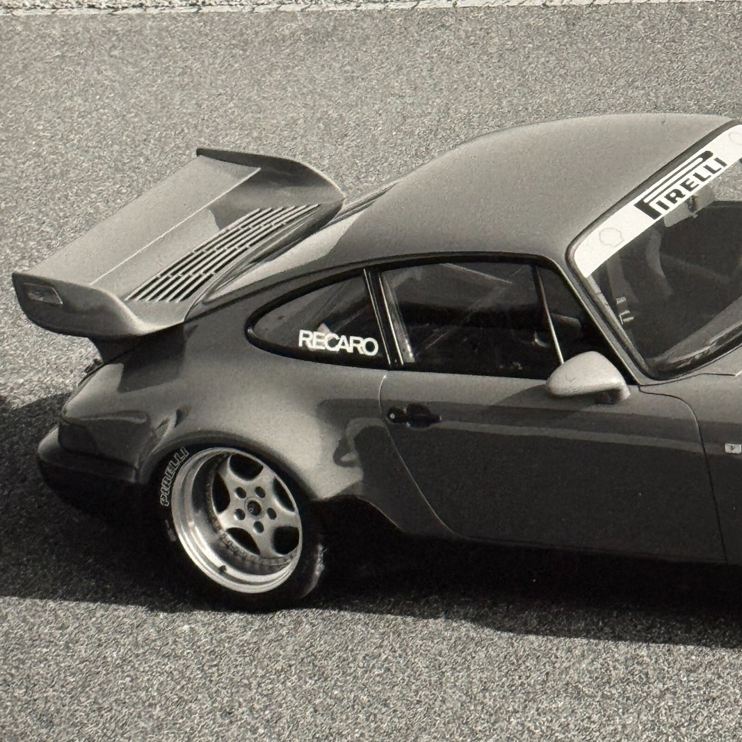 Porsche 911 Carrera RS Racing Car Factory Press Photo Photograph Print Vintage