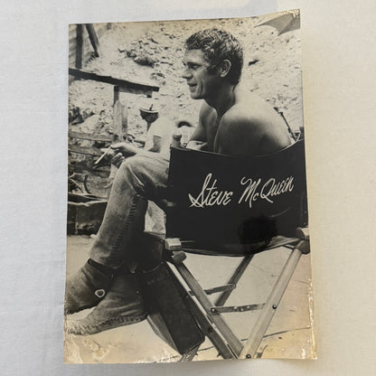 Vintage Steve McQueen Photo Actor Movie Film EFE Press Photo Photograph Print