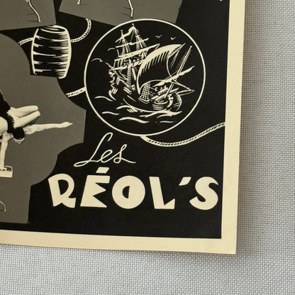 Vintage Circus Acrobat Balancing Act Photo Photograph Les Reols