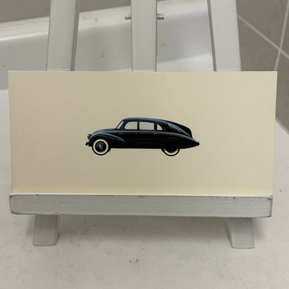 Tatra T77 Car Illustration Art Drawing Vintage Miniature Hand Drawn Robert Preis