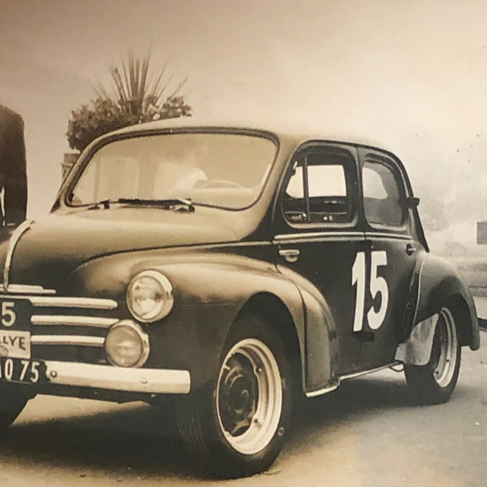 Vintage Renault 4CV Rally Rallye Racing Car Photo Photograph Print Renault 4 CV