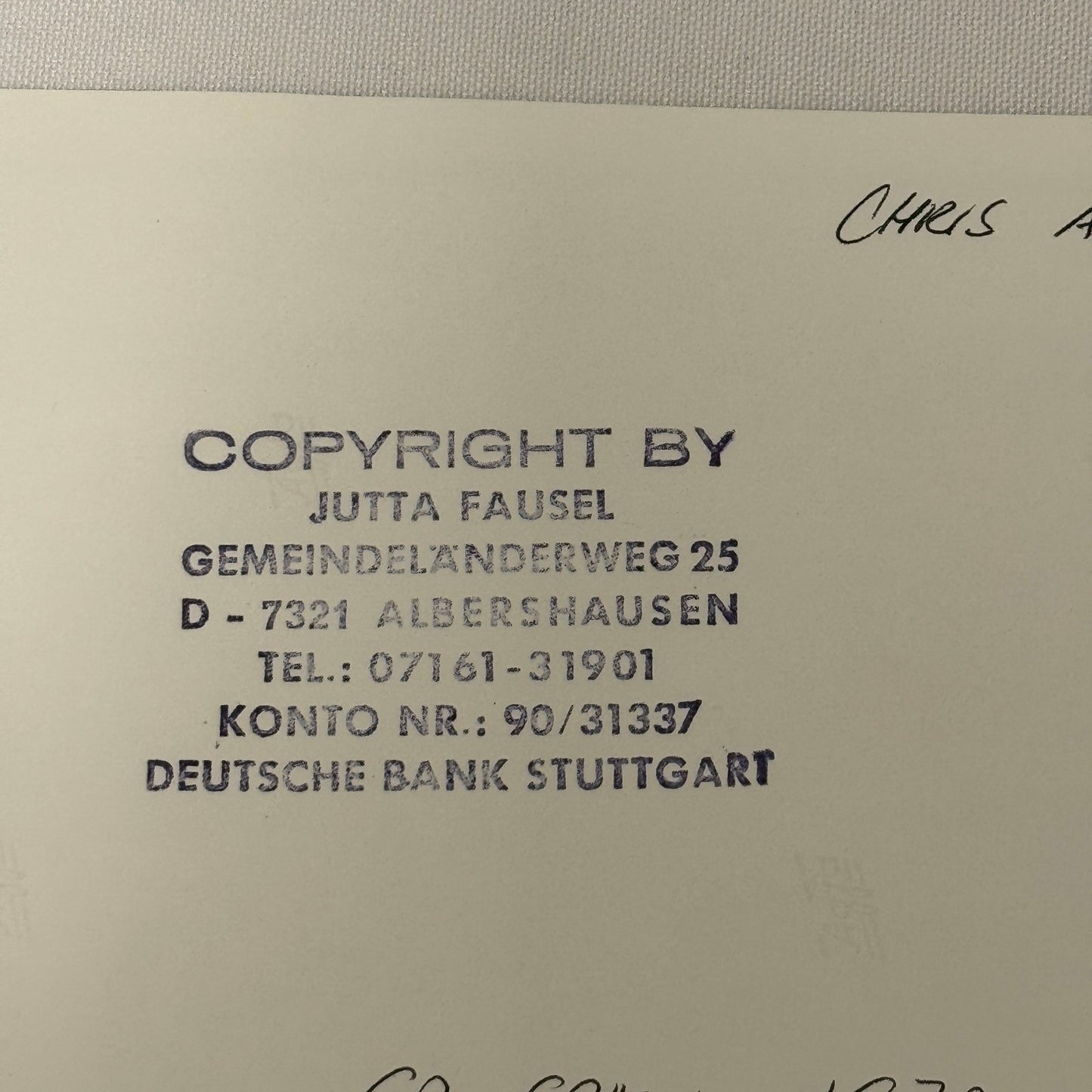 Vintage Racing Photo Chris Amon 1972 Spanish Grand Prix Race Motorsport